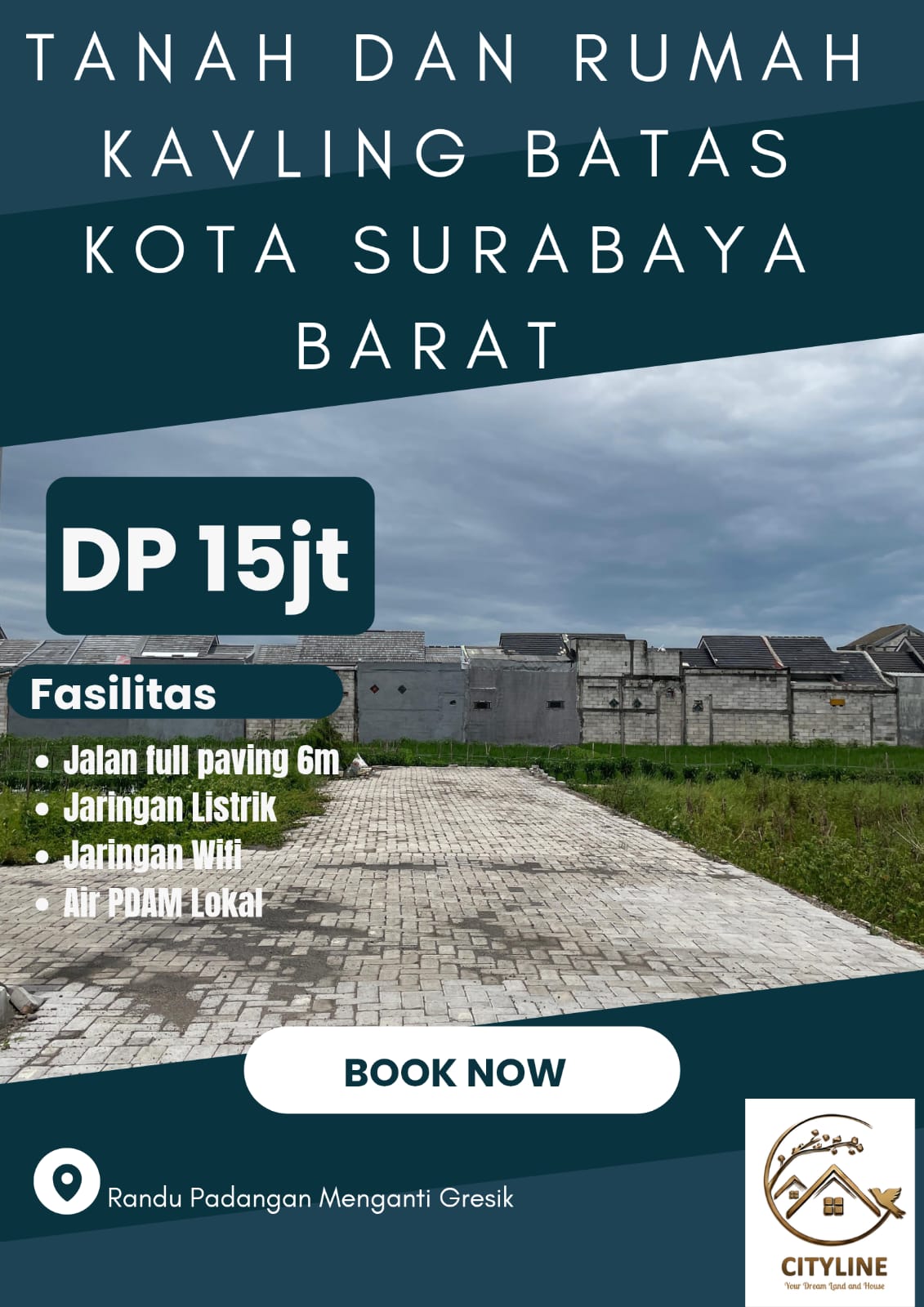 tanah kavling murah surabaya barat gresik